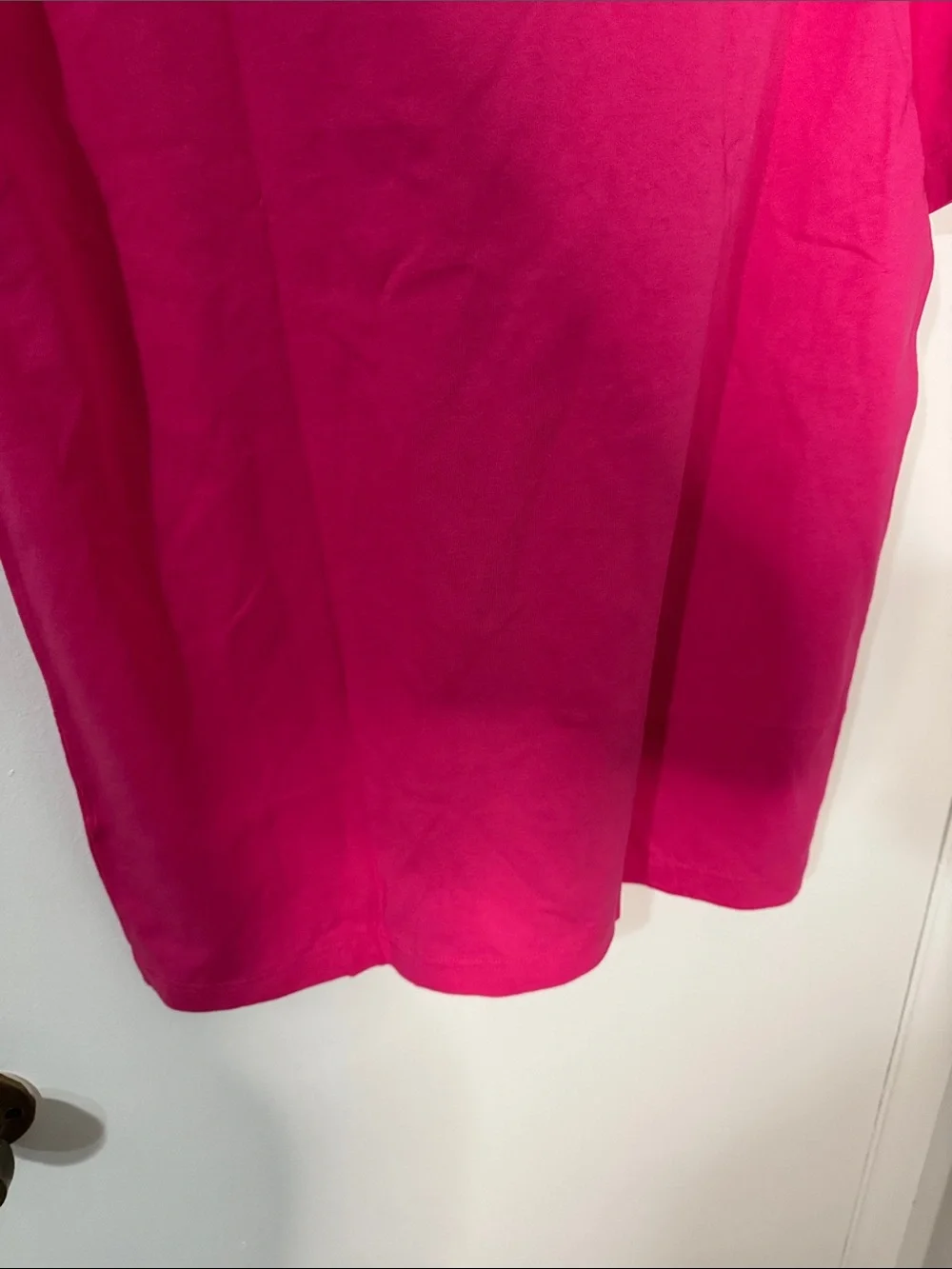 J. Crew Men's Medium Bright Pink Crewneck Tee NWT